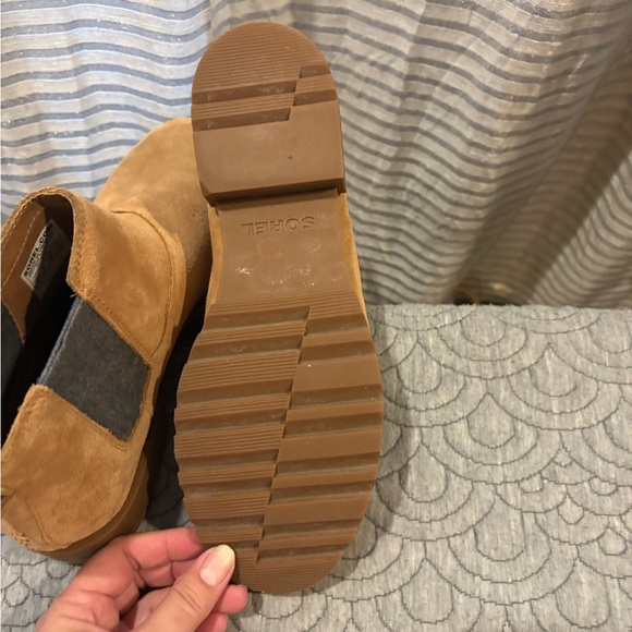Sorel Women's Emelie II Chelsea Boots Leather
Waterproof Brown Size 10 - Picture 5 of 6